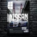 Nissan GT R34 - (Large size) 