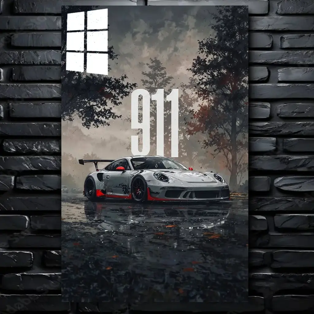 Porsche 911 - (Small size) 