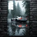 Porsche 911 RSR - (Small size)
