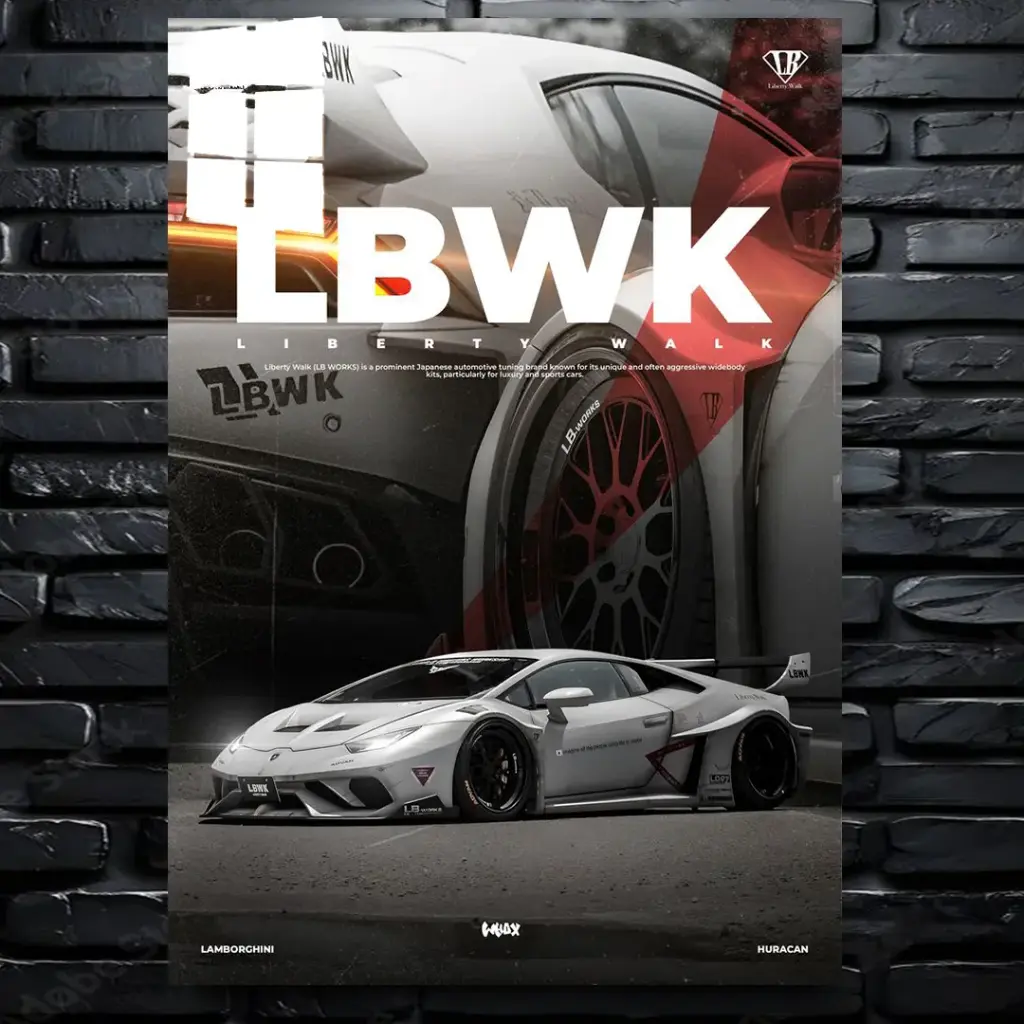 Lamborghini Huracan - (Medium size)