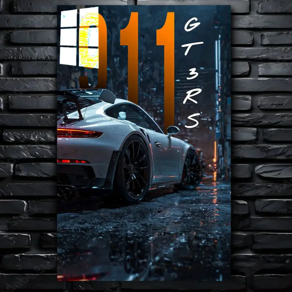 Porsche 911 GT3 RS - (Medium size)